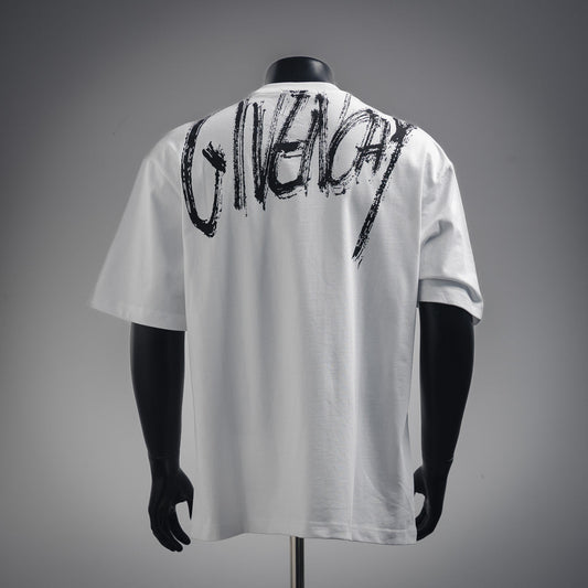 given printed t-shirt
