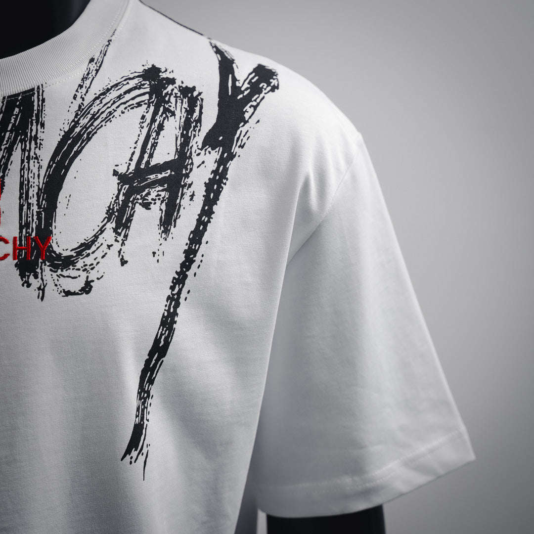 given printed t-shirt