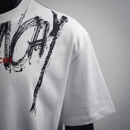 given printed t-shirt