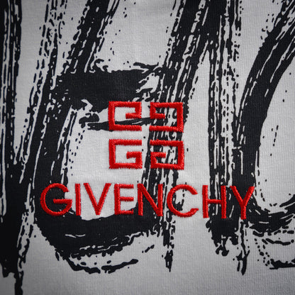 given printed t-shirt