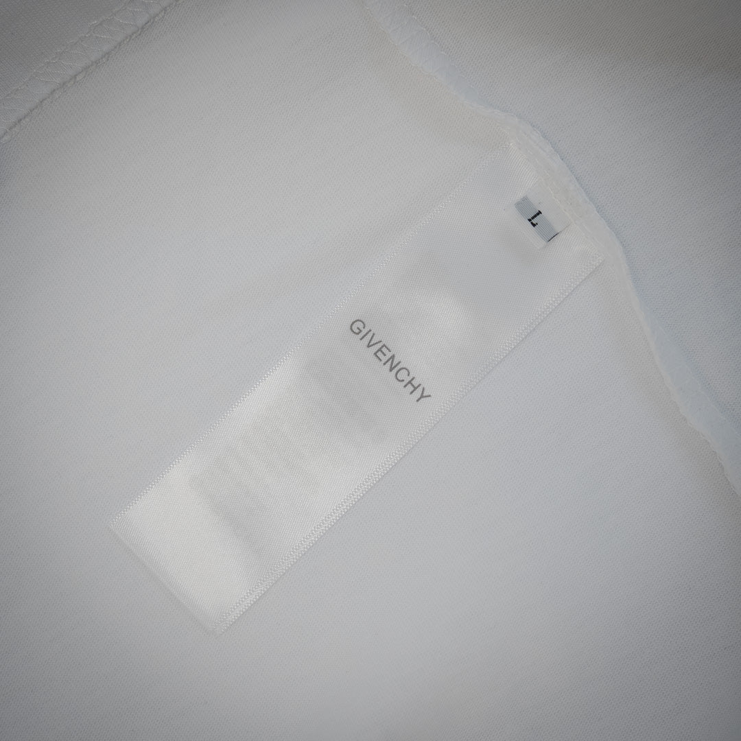 given printed t-shirt