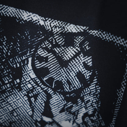 erd 25ss printed buttons shirt