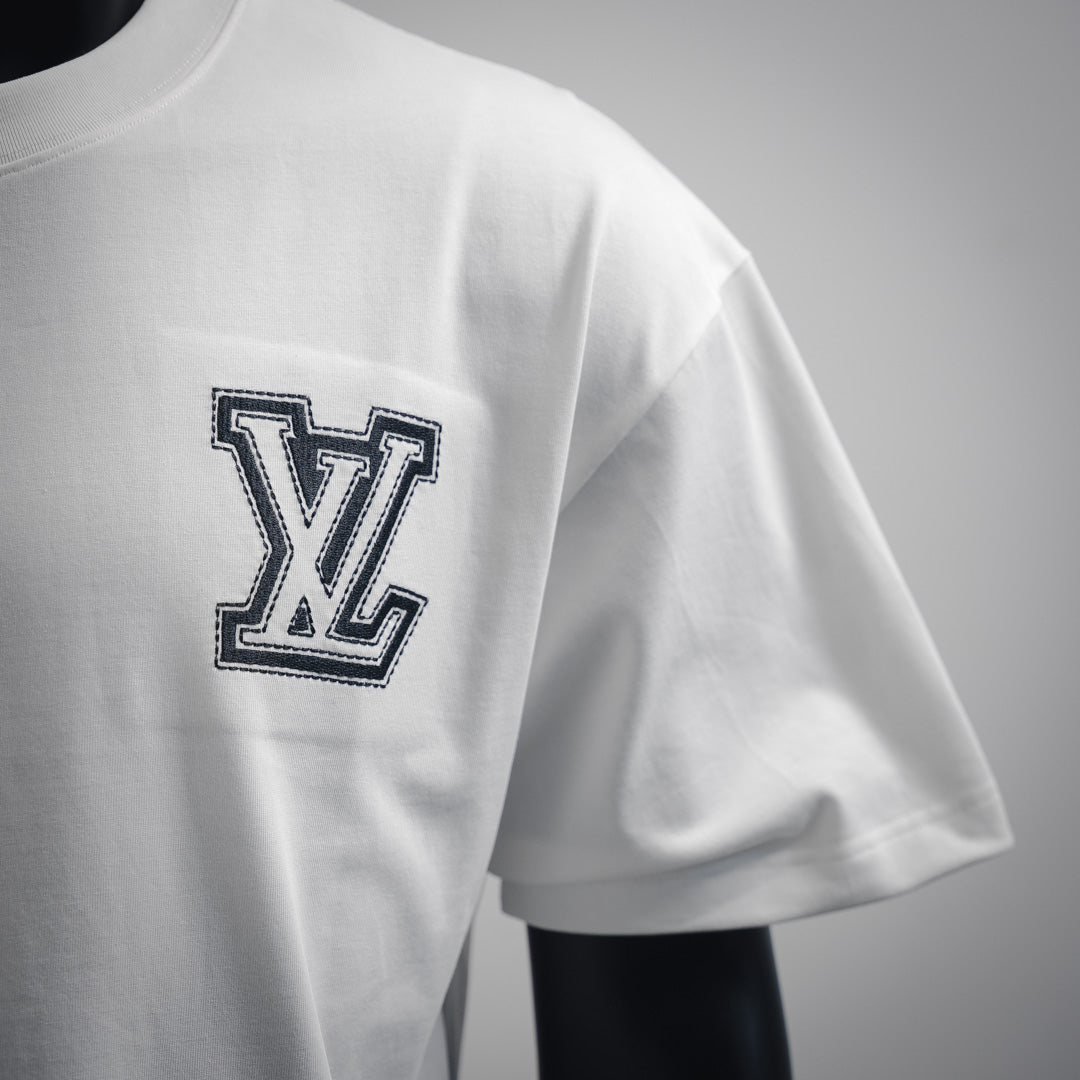 1V 25ss embroidered t-shirt
