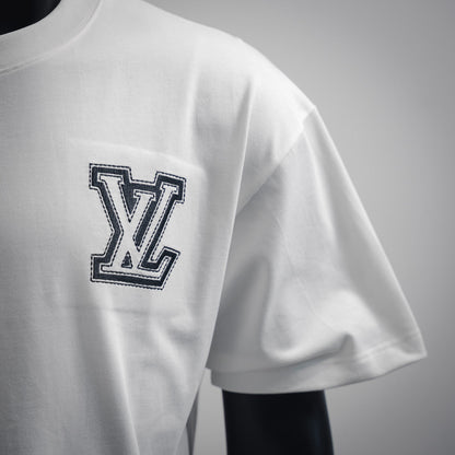1V 25ss embroidered t-shirt