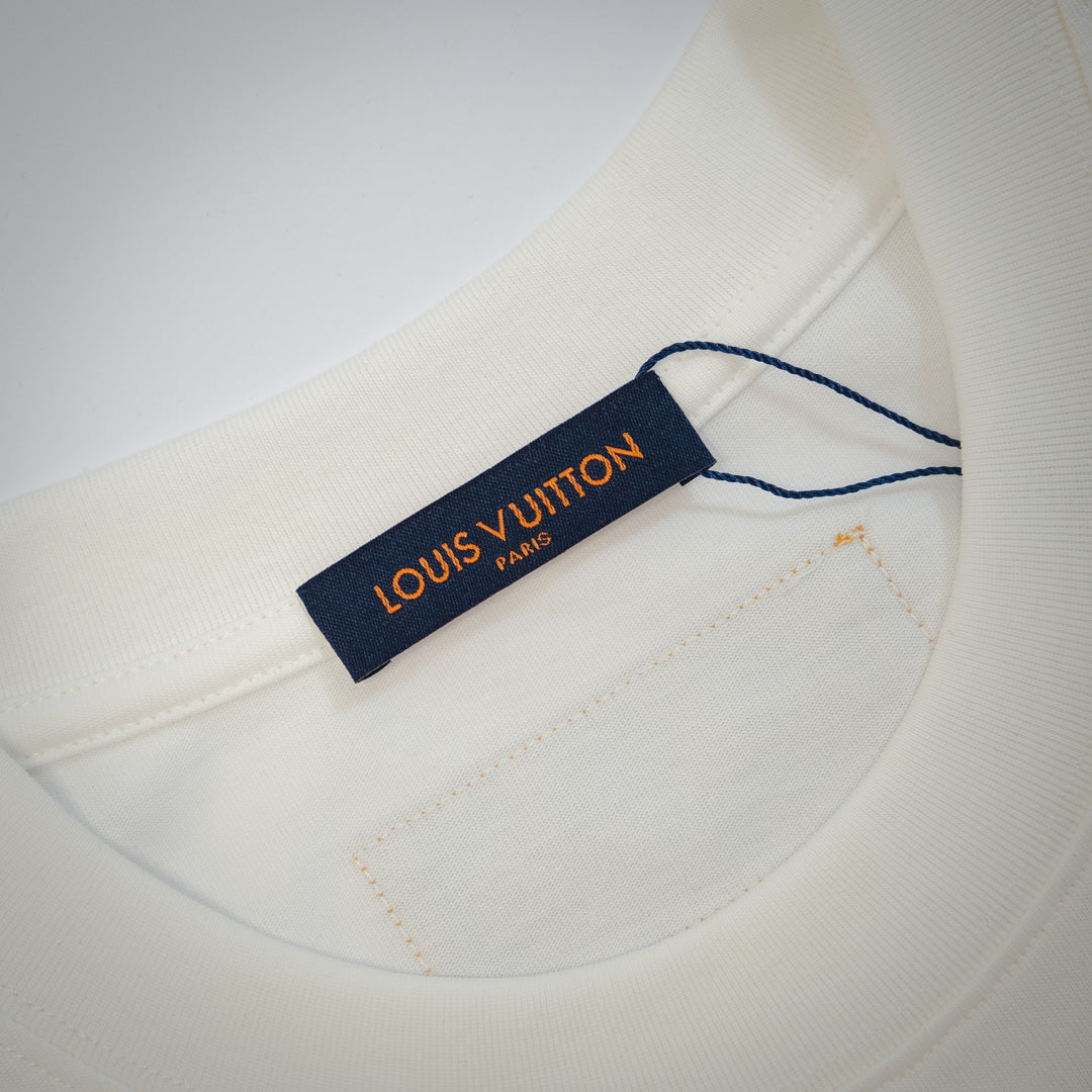 1V 25ss embroidered t-shirt