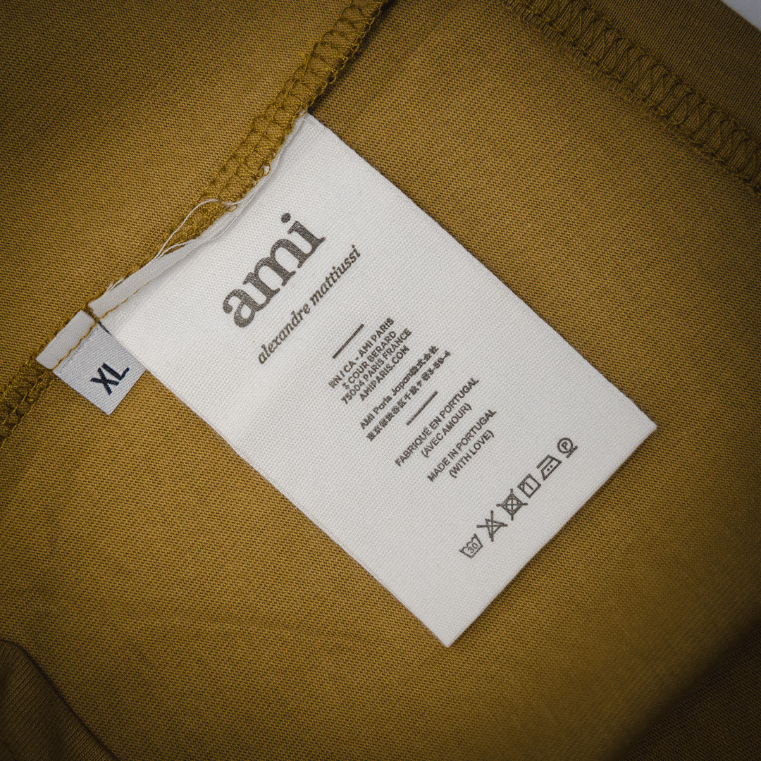 AMI 25ss men womens t-shirt