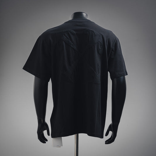 OFF WHI 24ss embroidered t-shirt