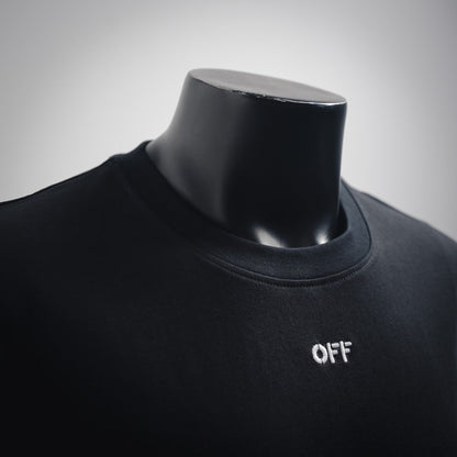 OFF WHI 24ss embroidered t-shirt