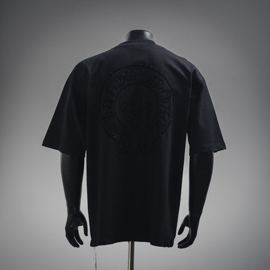 Chrome 25ss rhinestone t-shirt