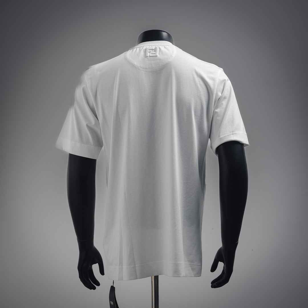 fend 25ss embroidered t-shirt