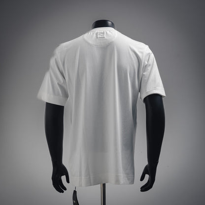 fend 25ss embroidered t-shirt