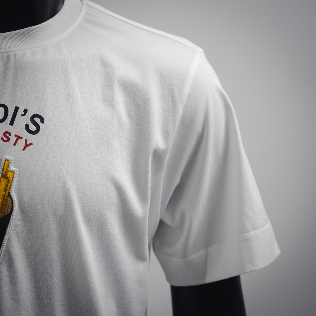 fend 25ss embroidered t-shirt