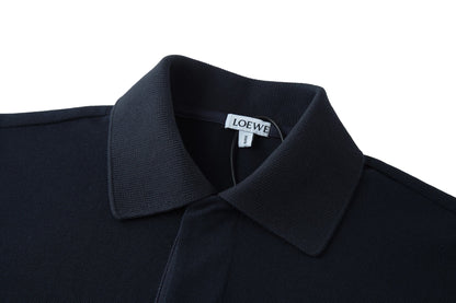 Loew 25ss embroidered polo shirt