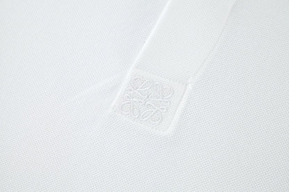 Loew 25ss embroidered polo shirt