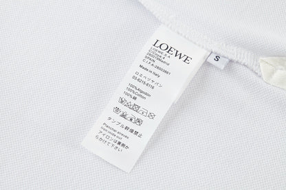 Loew 25ss embroidered polo shirt