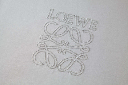 Loew 25ss anagram embroidered t-shirt