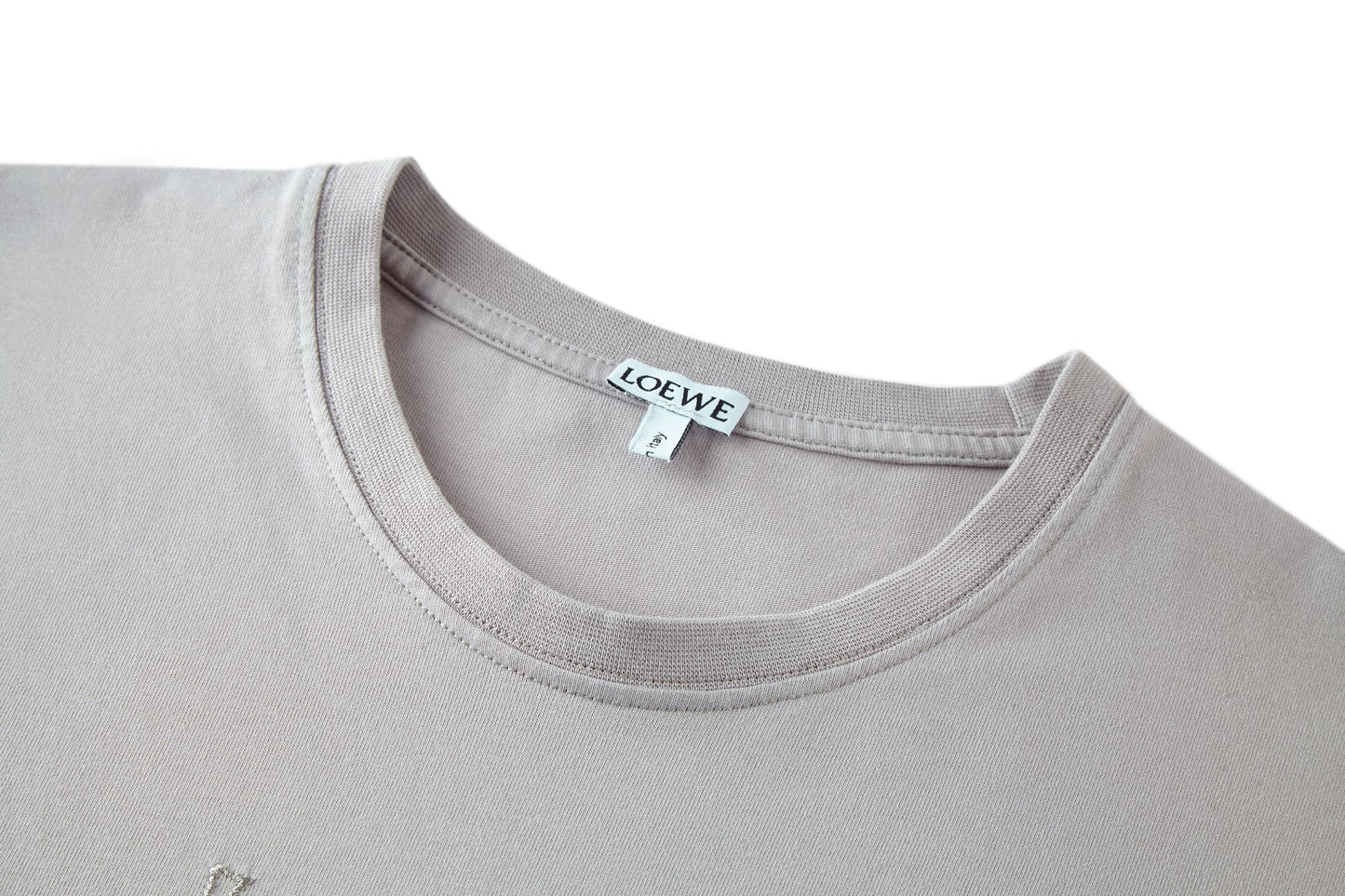 Loew 25ss anagram embroidered t-shirt
