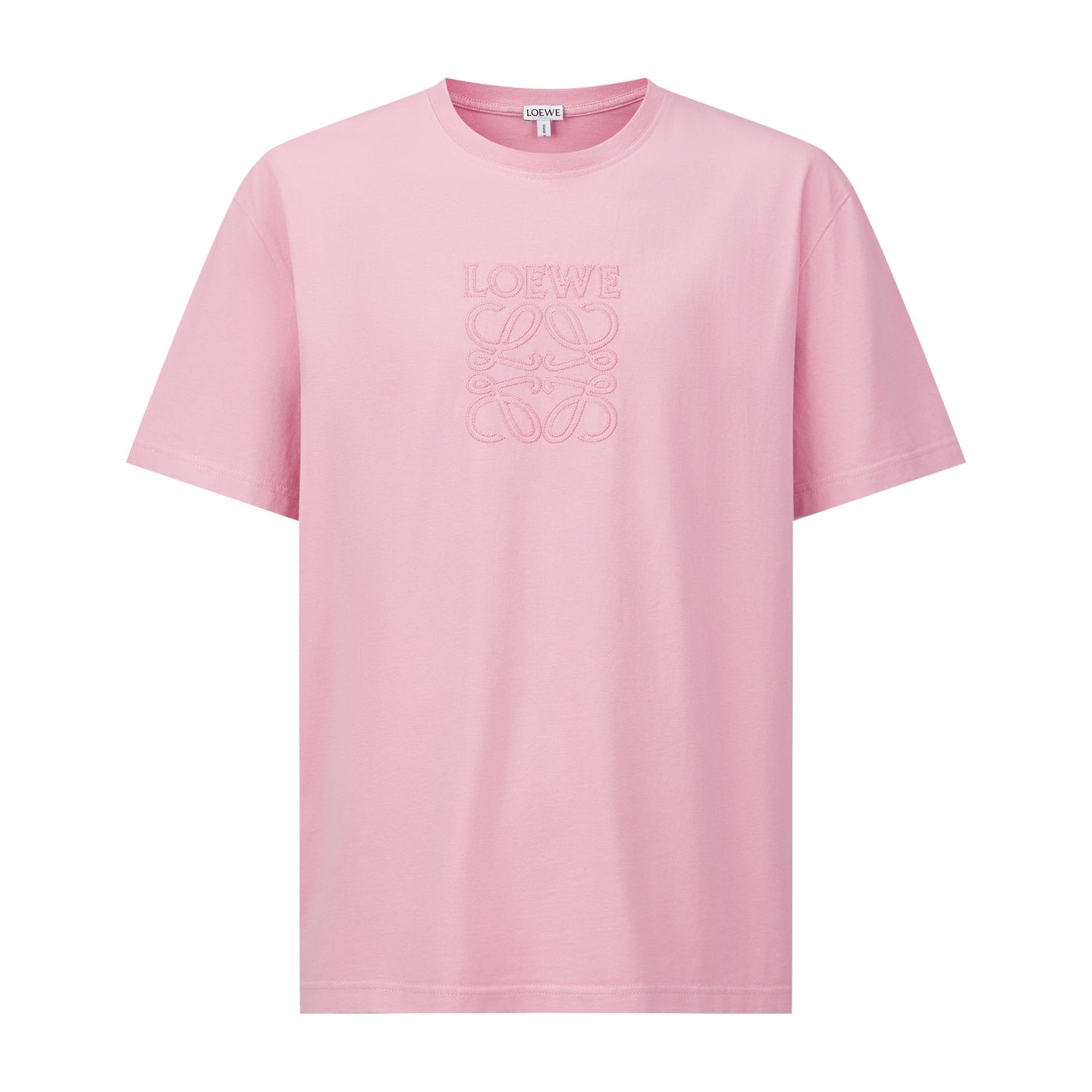 Loew 25ss anagram embroidered t-shirt