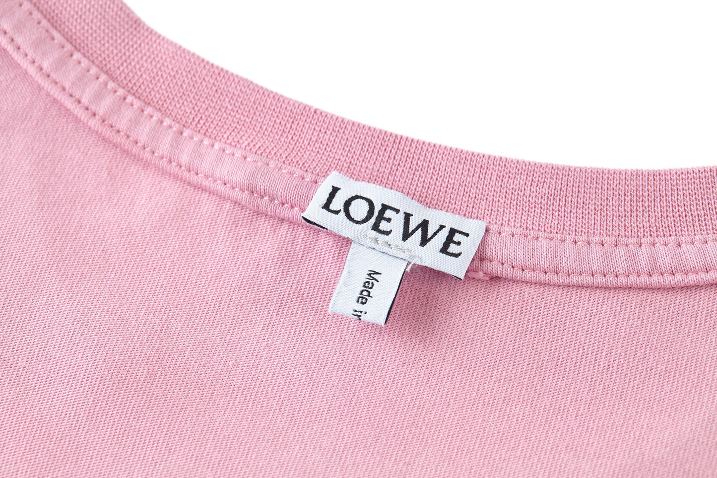 Loew 25ss anagram embroidered t-shirt
