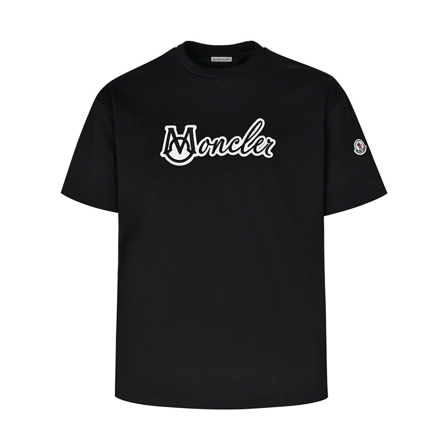 moncl 25ss embroidered t-shirt