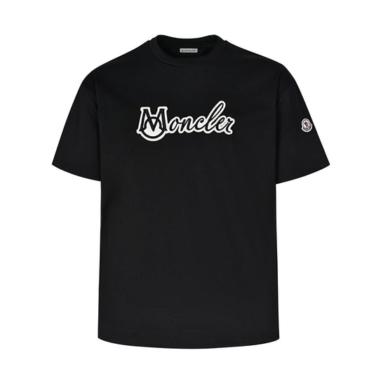 moncl 25ss embroidered t-shirt
