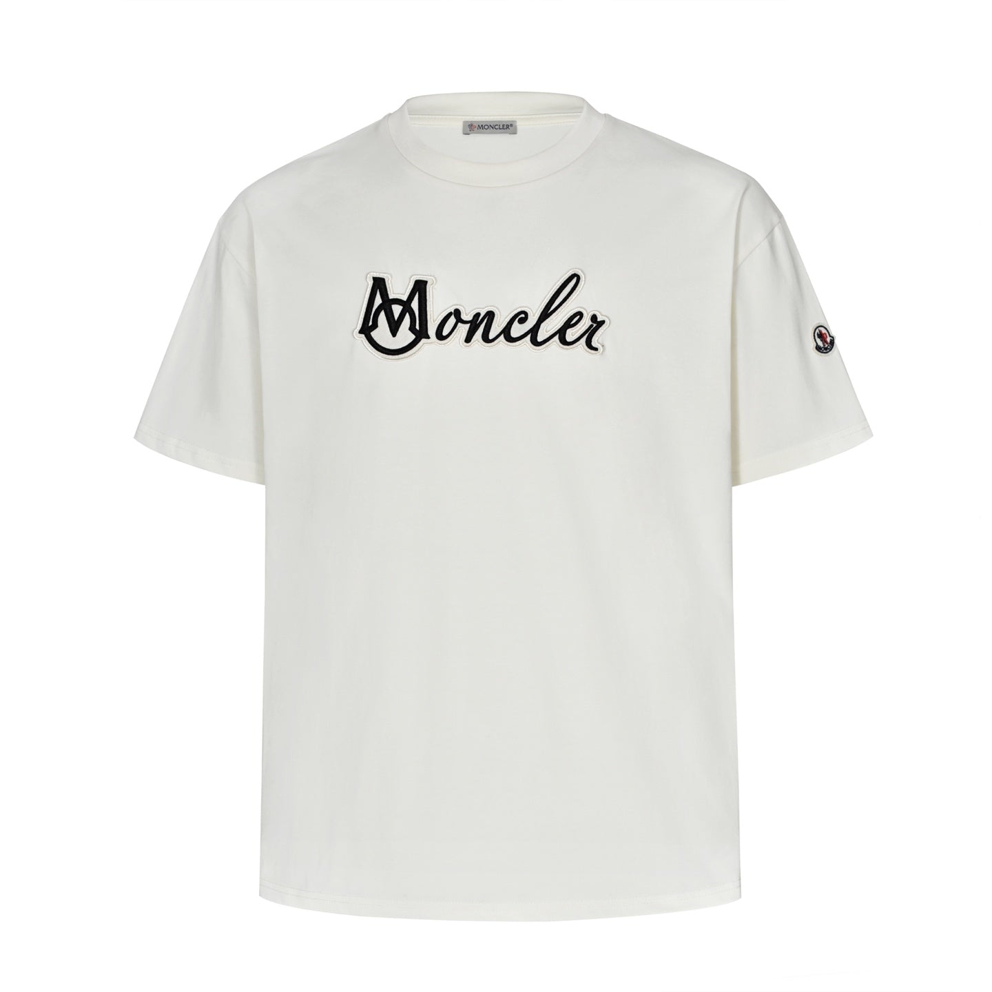 moncl 25ss embroidered t-shirt