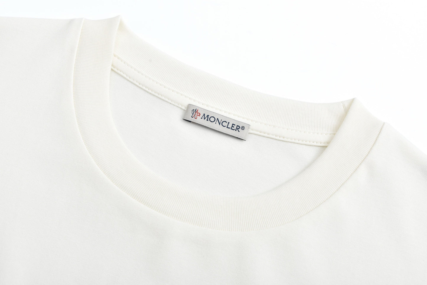 moncl 25ss embroidered t-shirt