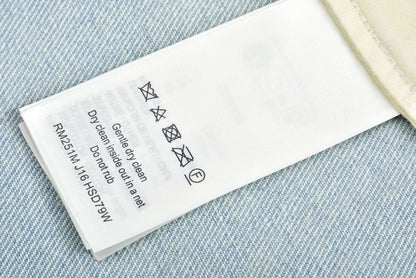 1V jacquard jeans