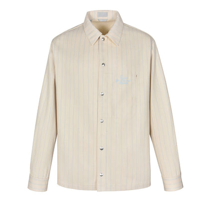 Dio embroidered denim shirt