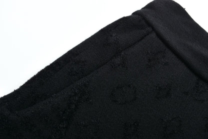 1V 25ss jacquard knitted short