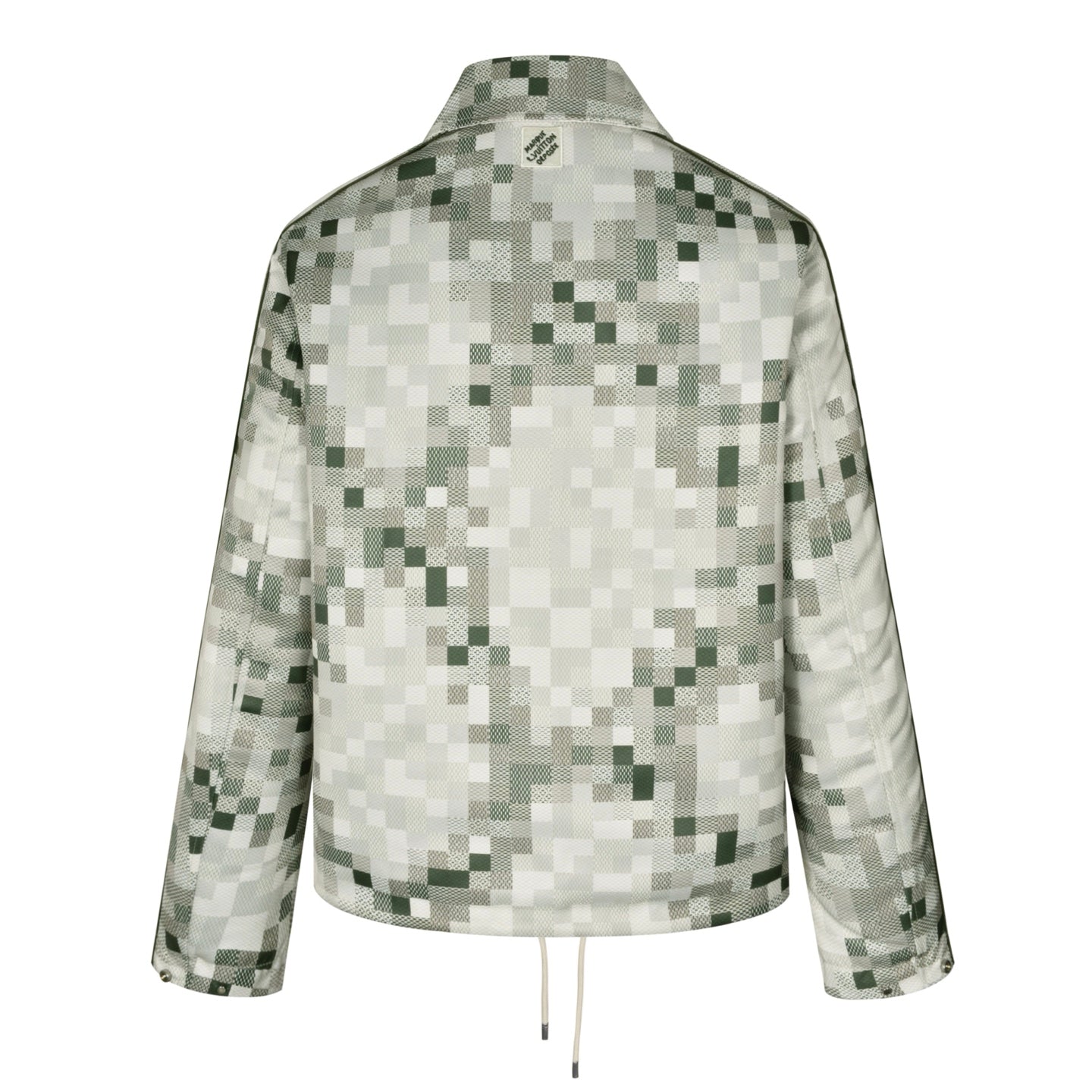 1V embroidered padded jacket