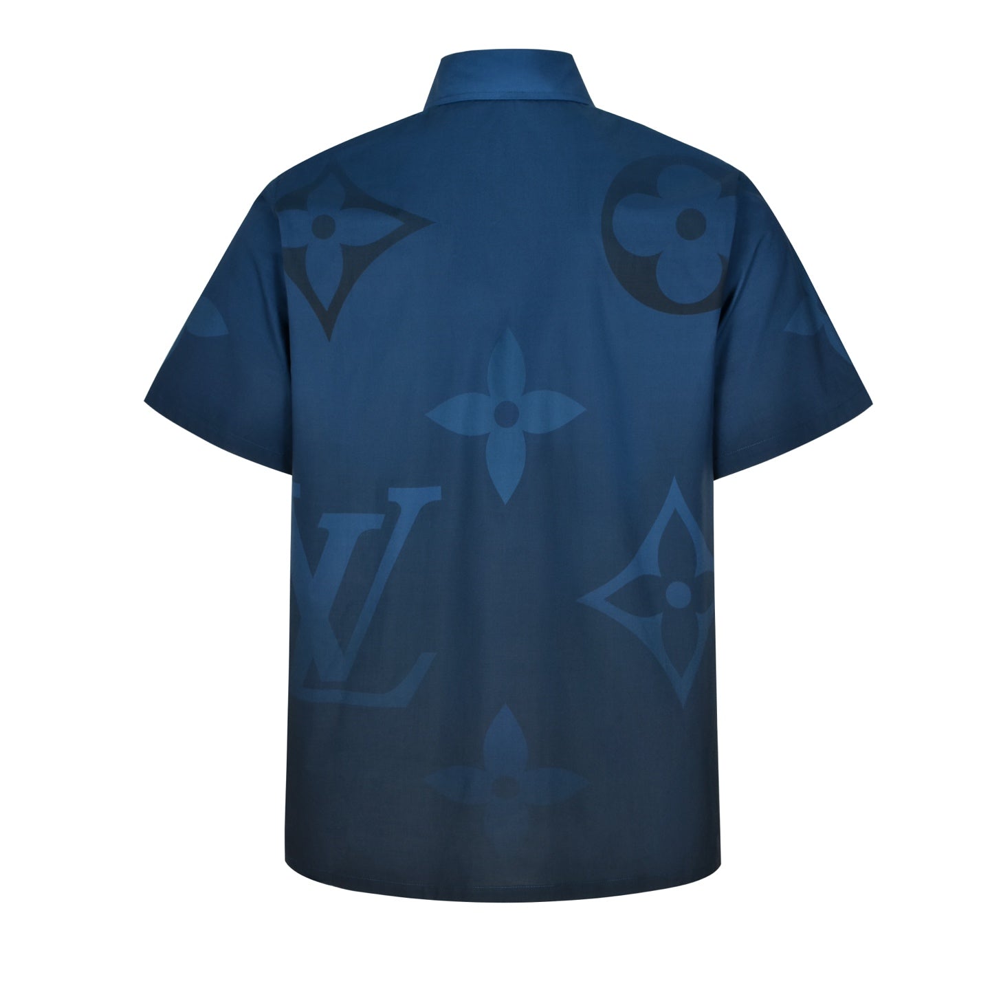 1V 24fw printed buttons shirt