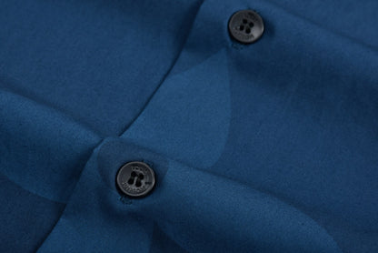 1V 24fw printed buttons shirt