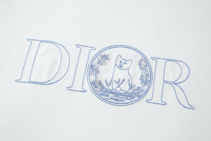 Dio 25ss embroidered t-shirt