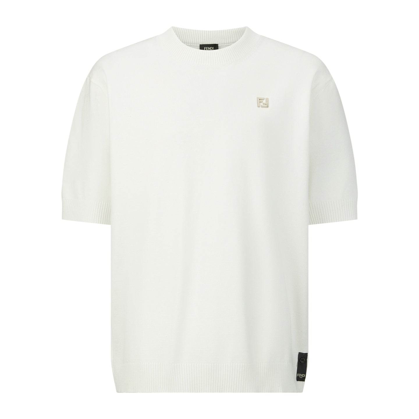 Fend knitted t-shirt
