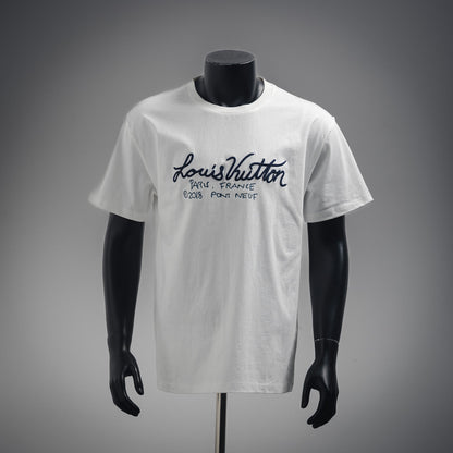 Louis  25ss embroidered t-shirt