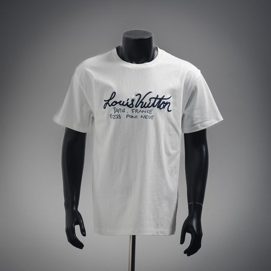 Louis  25ss embroidered t-shirt