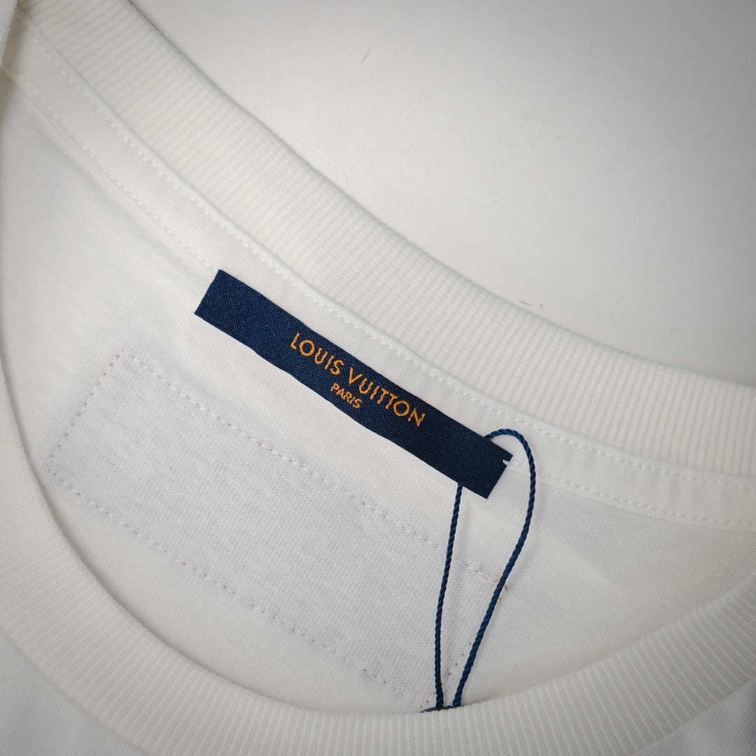Louis  25ss embroidered t-shirt