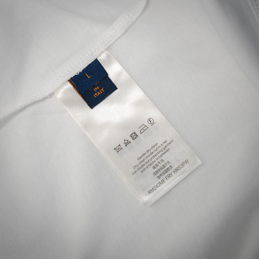 Louis  25ss embroidered t-shirt