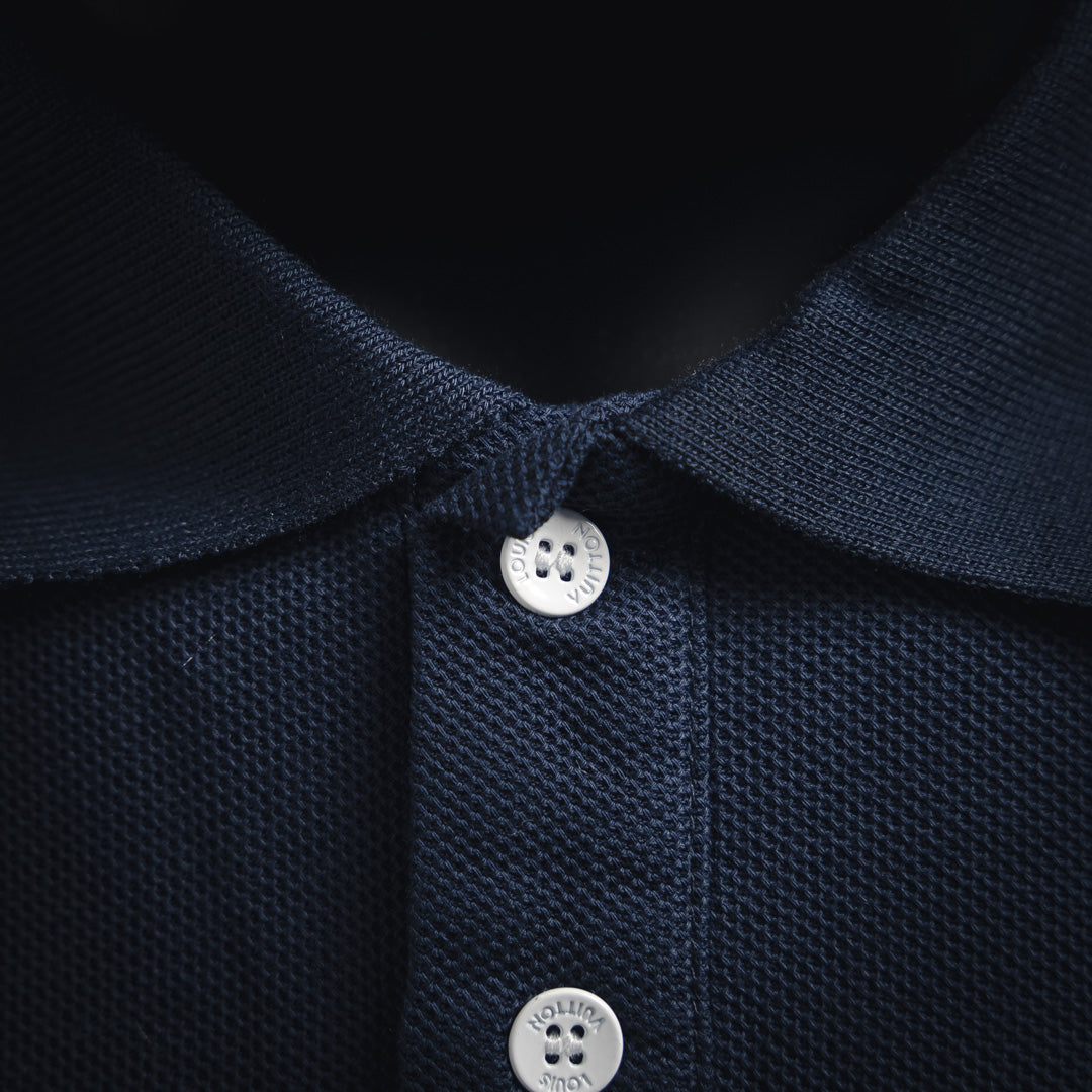 Louis 25ss embroidered polo