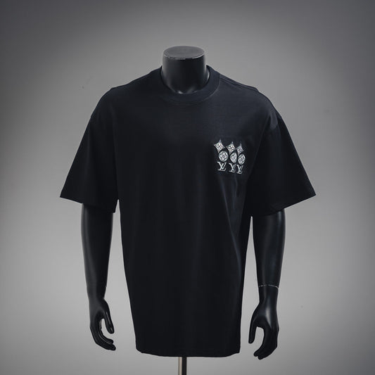 Louis 25ss embroidered t-shirt
