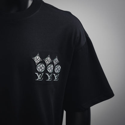 Louis 25ss embroidered t-shirt