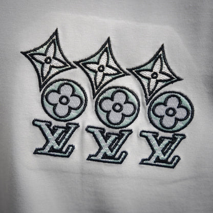 Louis 25ss embroidered t-shirt