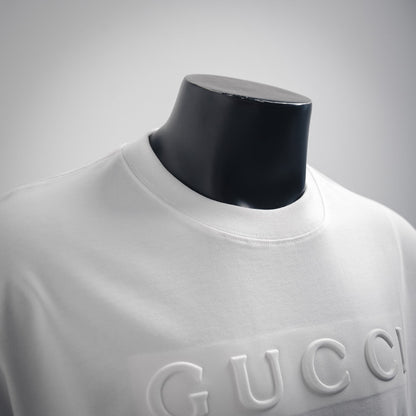 guc 25ss embossed t-shirt