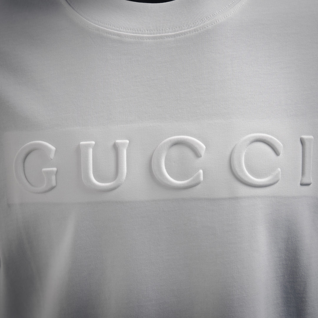 guc 25ss embossed t-shirt