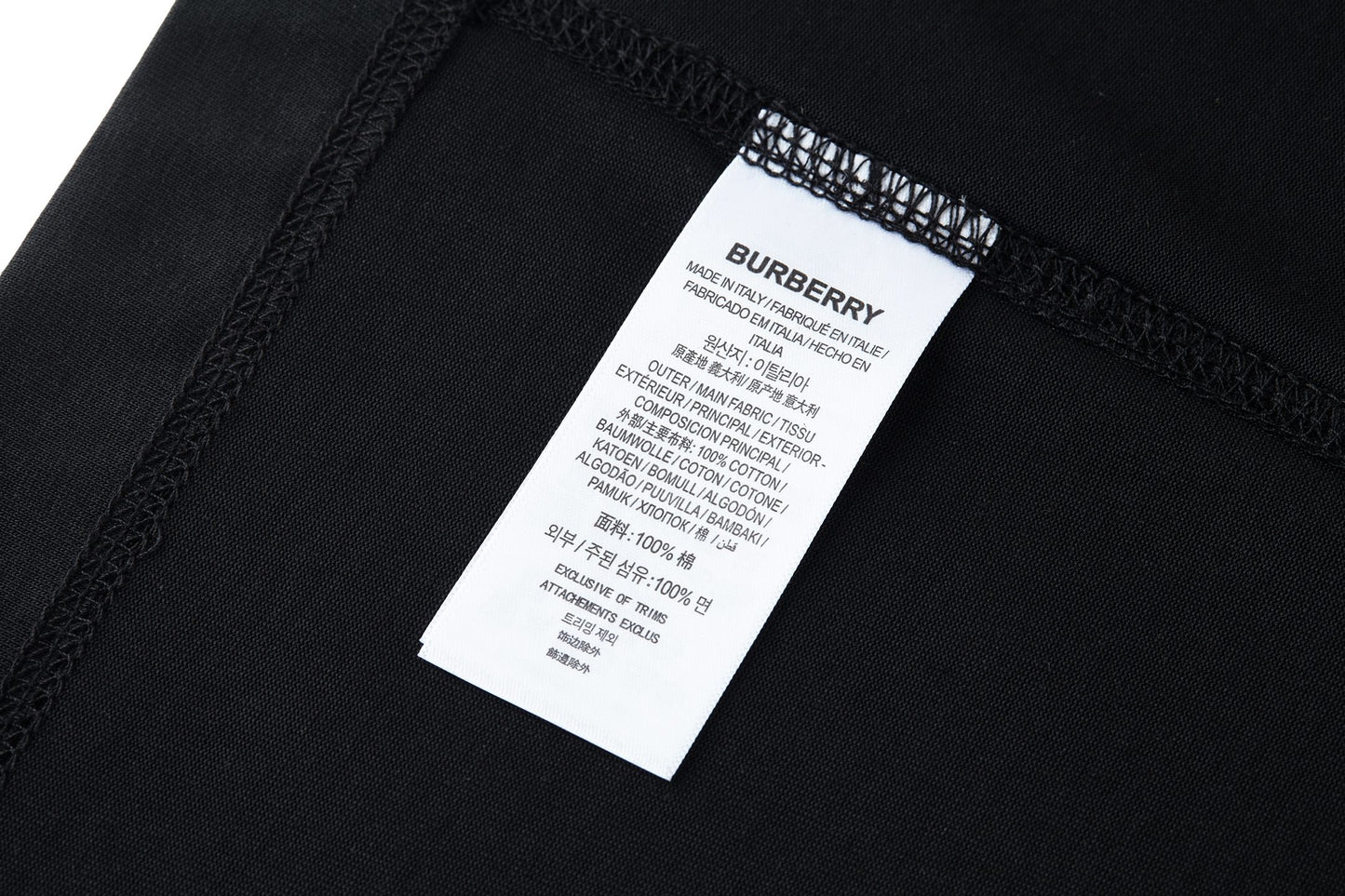 burber 25ss embroidered t-shirt