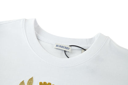 burber 25ss embroidered t-shirt
