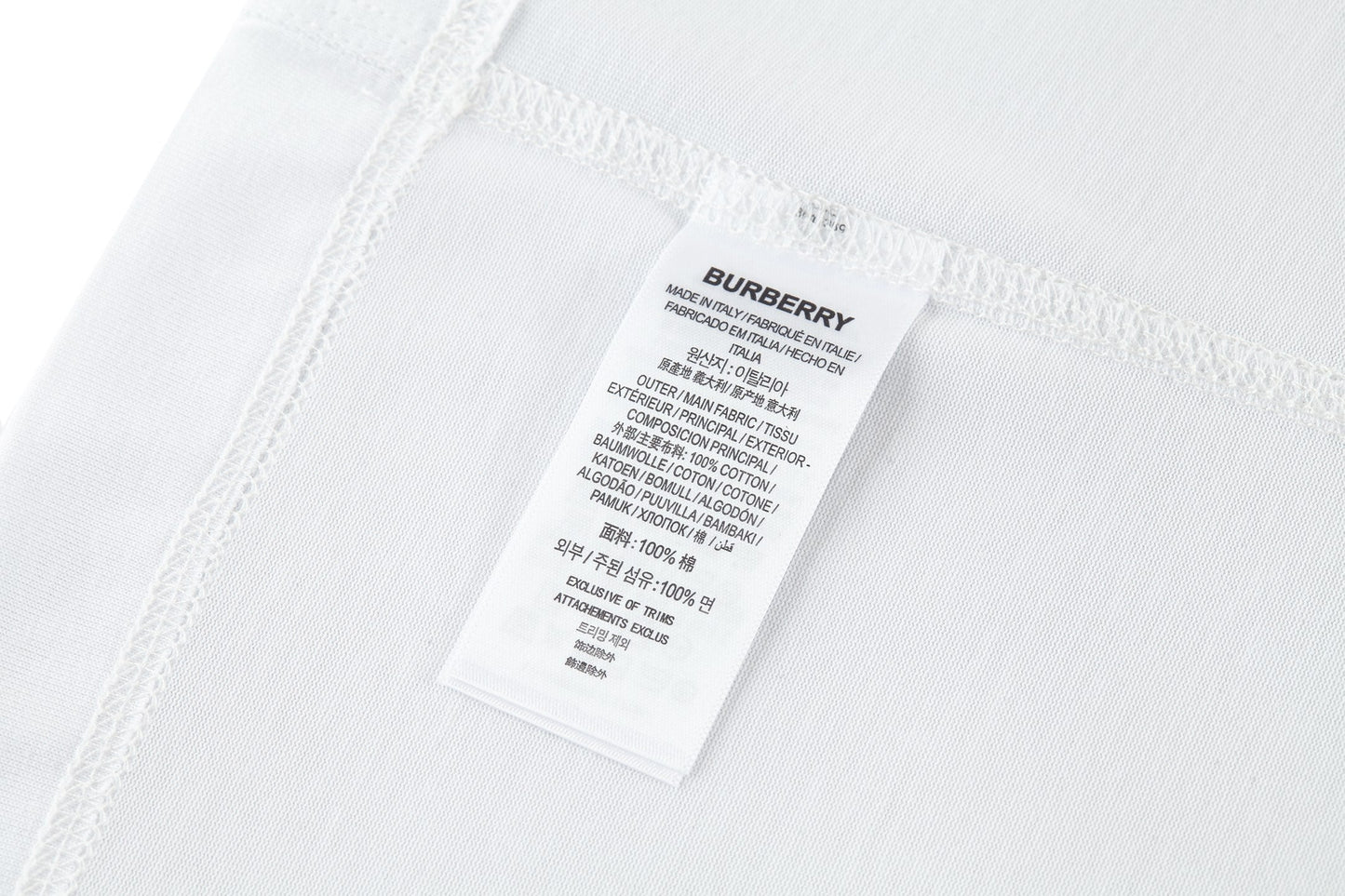 burber 25ss embroidered t-shirt