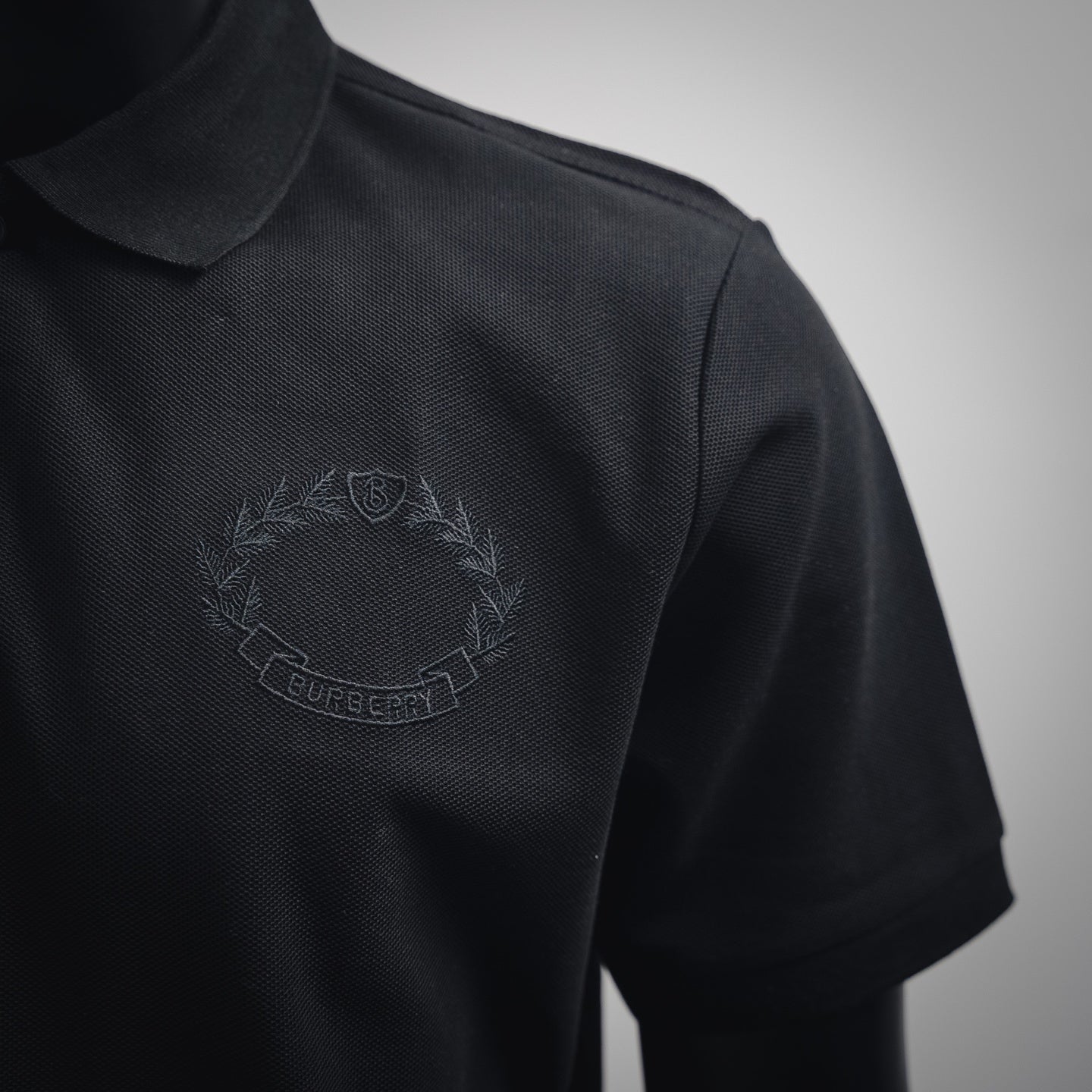 BURBER embroidered polo