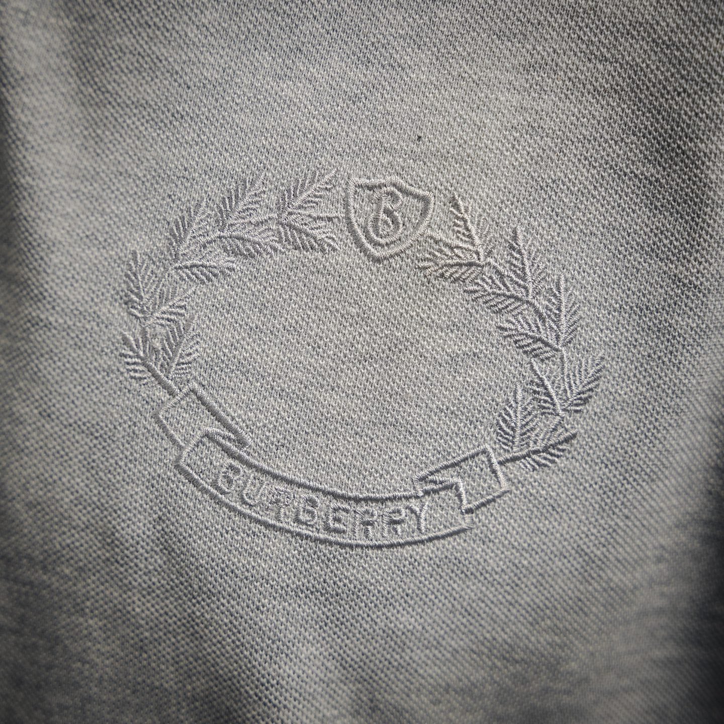 BURBER embroidered polo